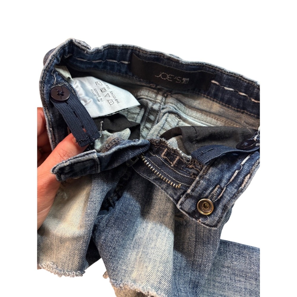 Kid's Distressed Denim Jeans Adjustable Waist Baby Toddler boy size 12m SOFT - Picture 3 of 5